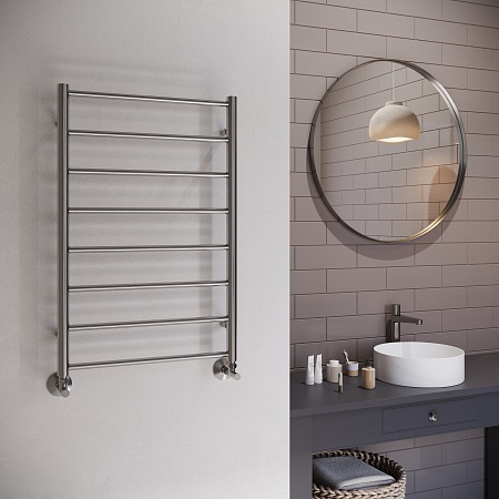 Аврора П8 500х800 Полотенцесушитель TERMINUS Оружейная сталь Новоалтайск - фото 3 Аврора П8 500х800 Полотенцесушитель TERMINUS Оружейная сталь Новоалтайск - фото 3