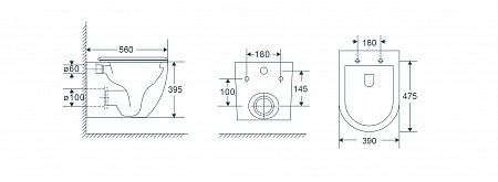 Подвесной унитаз безободковый Terminus Енисей Monolit 560х390 белый Новоалтайск - фото 8 Подвесной унитаз безободковый Terminus Енисей Monolit 560х390 белый Новоалтайск - фото 8