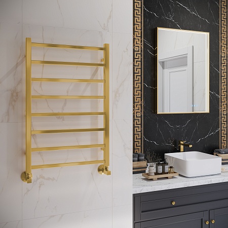 Ватикан П8 500х800 Полотенцесушитель TERMINUS Брашированное золото Новоалтайск - фото 3 Ватикан П8 500х800 Полотенцесушитель TERMINUS Брашированное золото Новоалтайск - фото 3